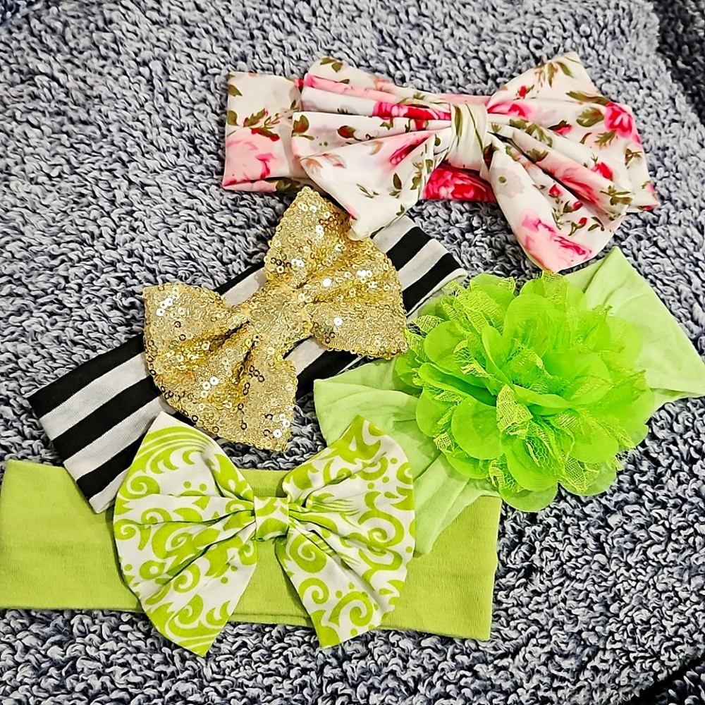 Assorted Baby Headwrap Bows